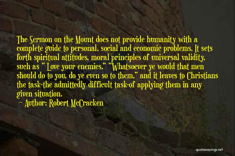 Robert McCracken Quotes 1010159