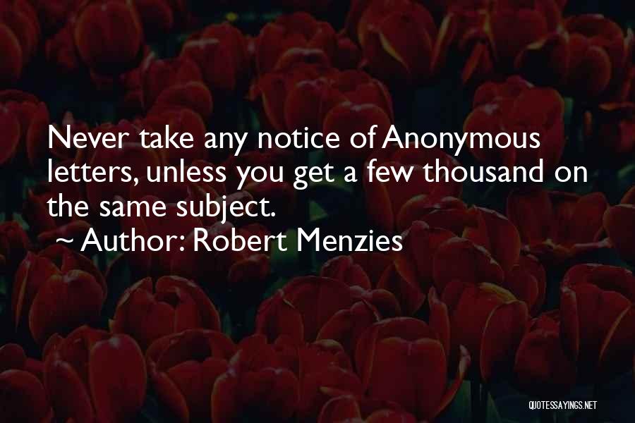 Robert Menzies Quotes 991151