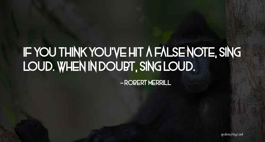 Robert Merrill Quotes 217095