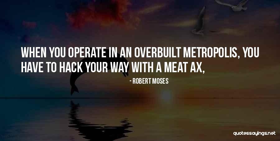 Robert Moses Quotes 1864297