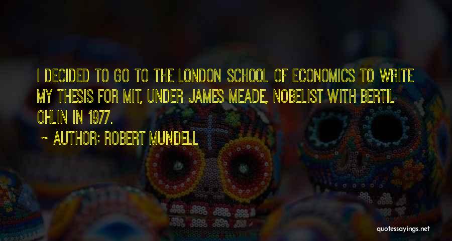 Robert Mundell Quotes 1605184