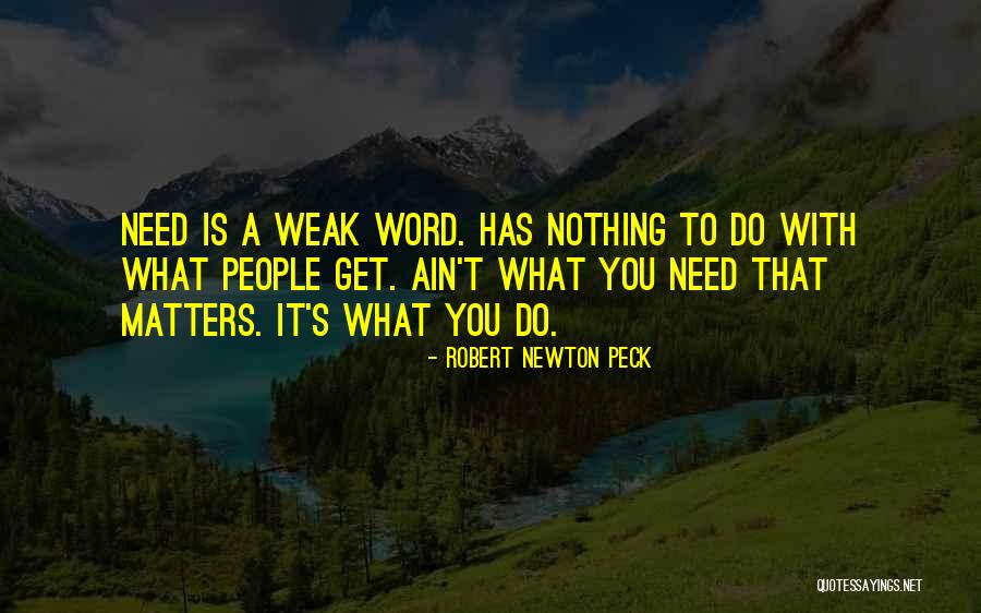 Robert Newton Peck Quotes 1882086