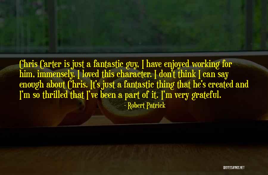 Robert Patrick Quotes 445158