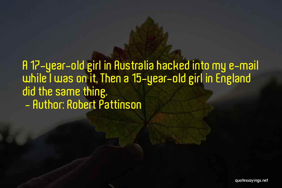 Robert Pattinson Quotes 2107281