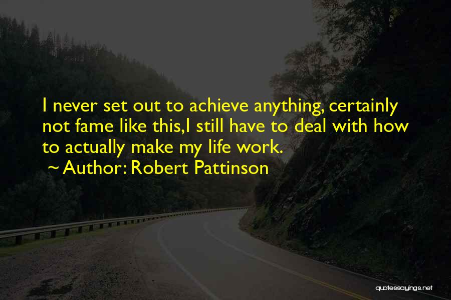 Robert Pattinson Quotes 983151