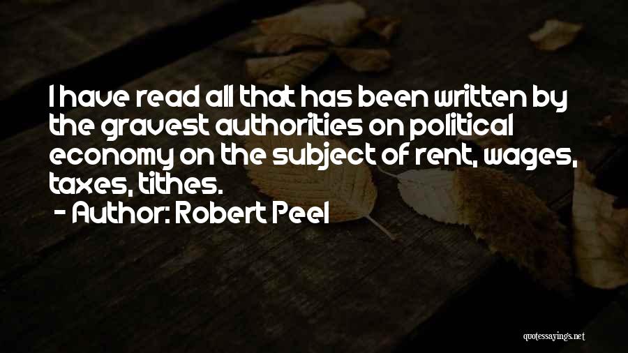 Robert Peel Quotes 640854