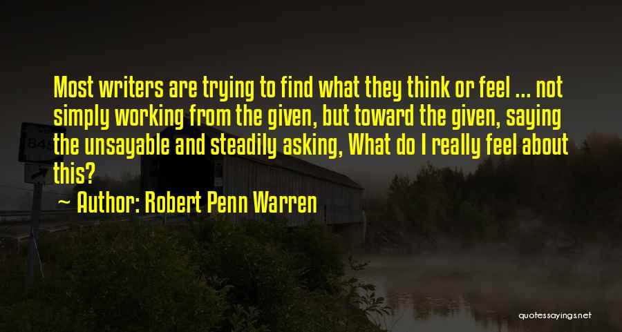 Robert Penn Warren Quotes 246023