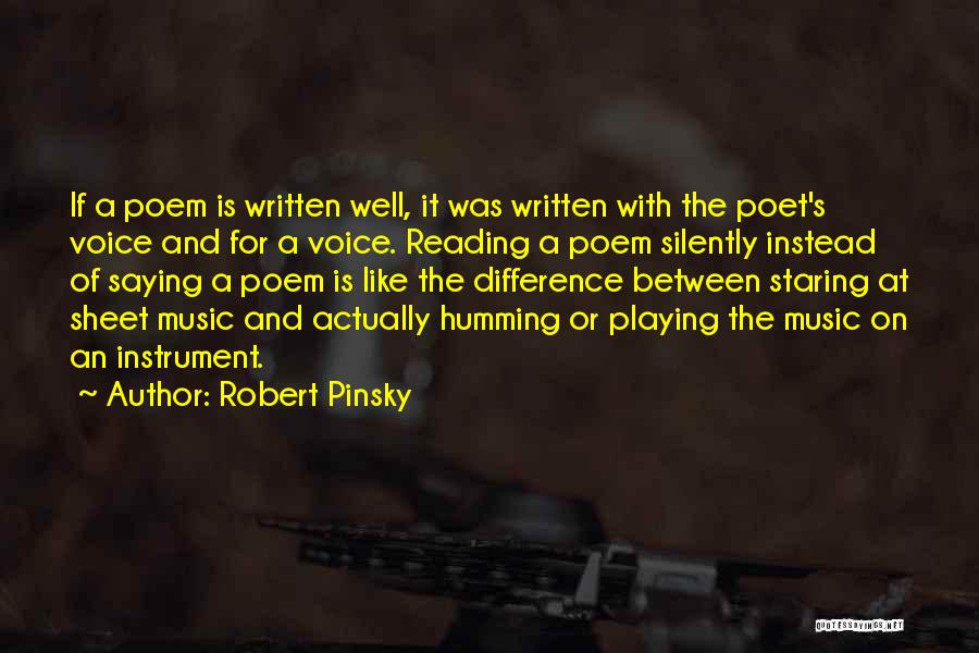 Robert Pinsky Quotes 1033954