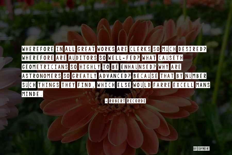 Robert Recorde Quotes 455471 Robert Recorde Quotes 455471