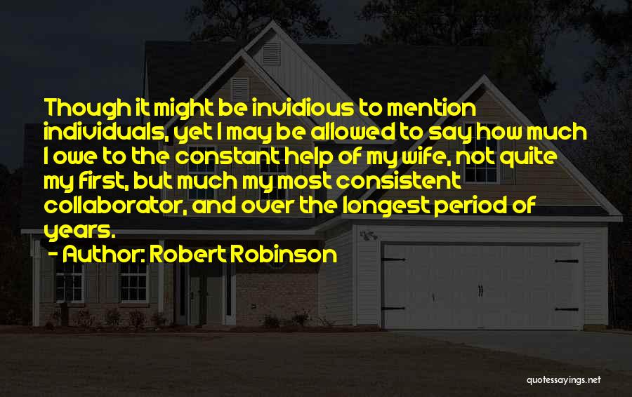 Robert Robinson Quotes 95358