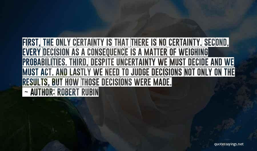 Robert Rubin Quotes 817727