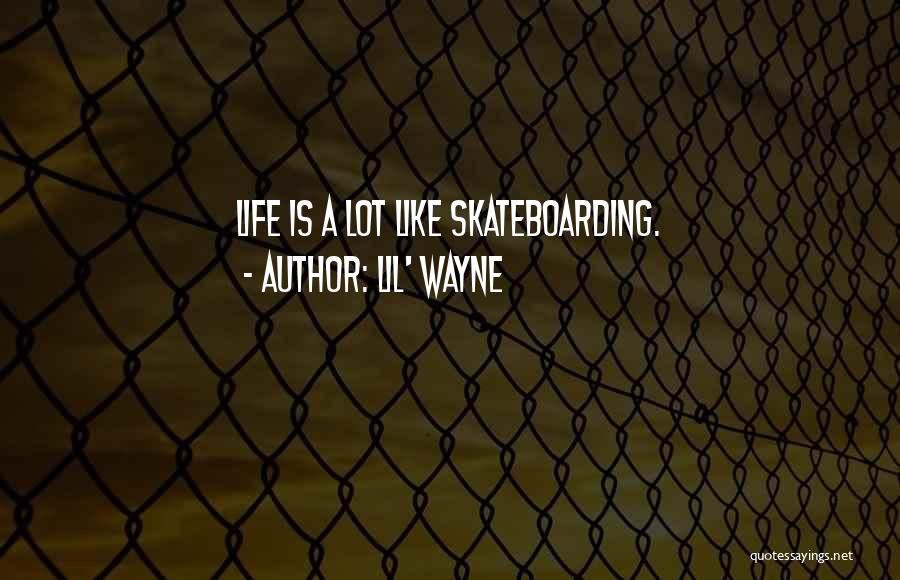 Robert Sabatier Quotes By Lil' Wayne