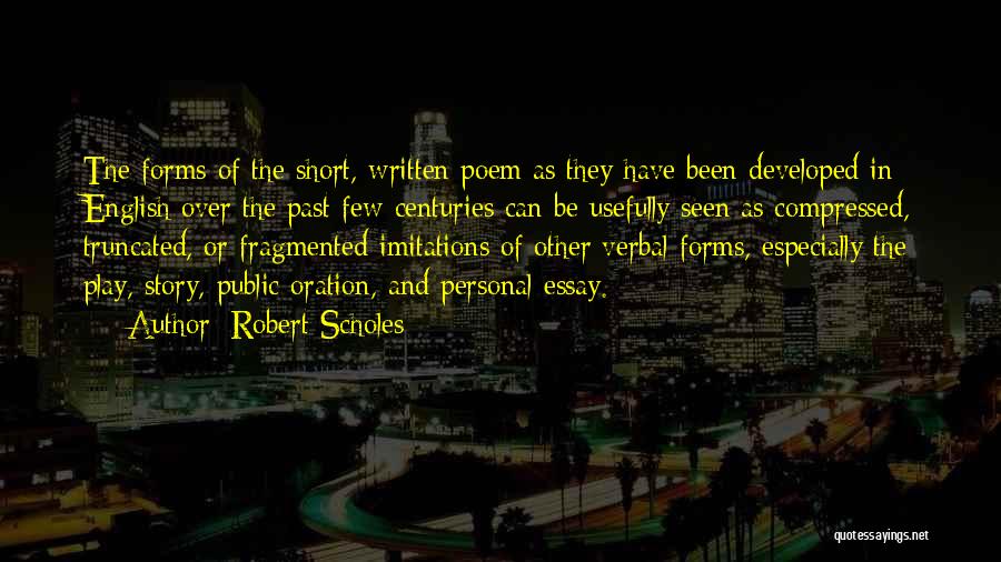 Robert Scholes Quotes 835224