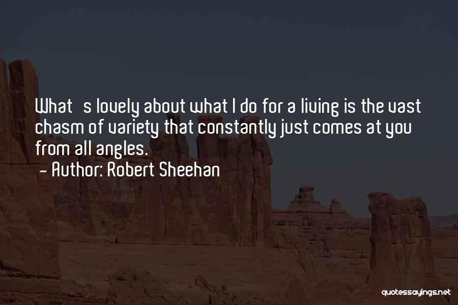 Robert Sheehan Quotes 1102173