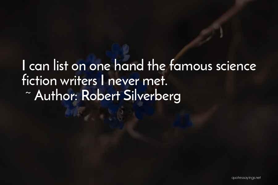 Robert Silverberg Quotes 663430