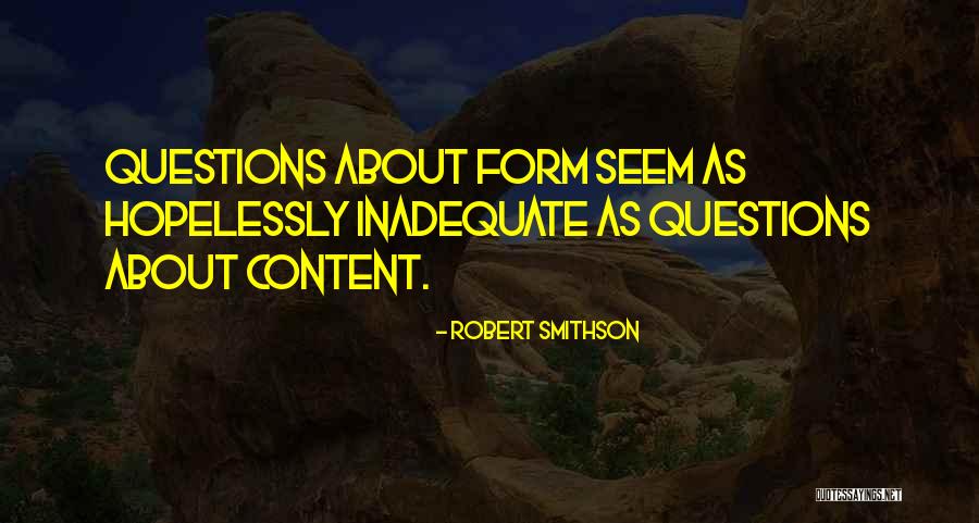 Robert Smithson Quotes 314919