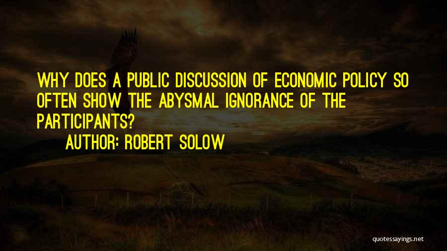 Robert Solow Quotes 699962