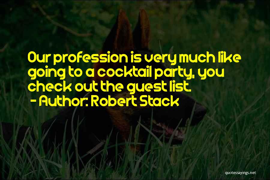 Robert Stack Quotes 886040
