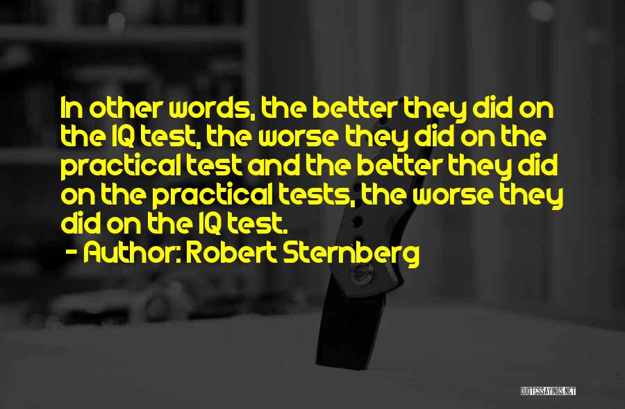 Robert Sternberg Quotes 840436