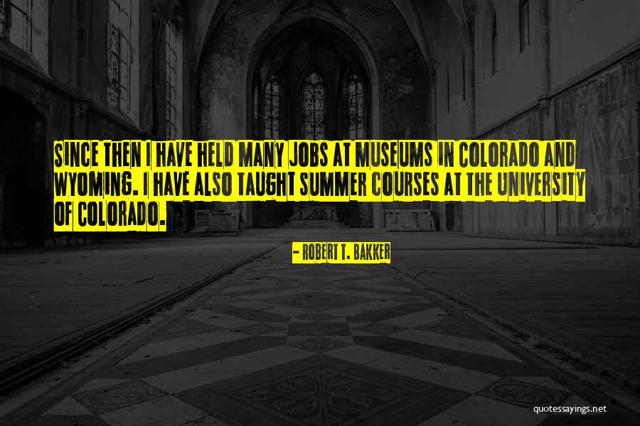Robert T. Bakker Quotes 1548700 Robert T. Bakker Quotes 1548700