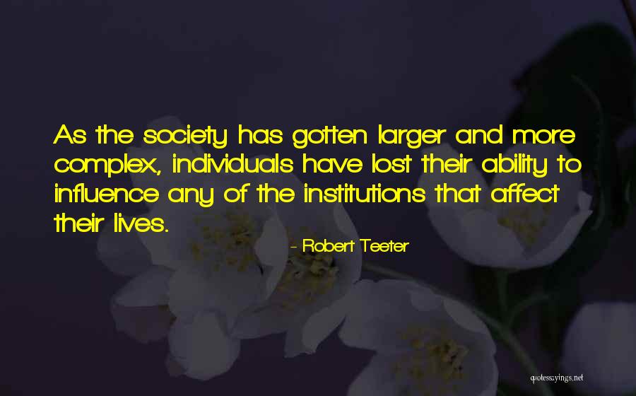 Robert Teeter Quotes 1461499