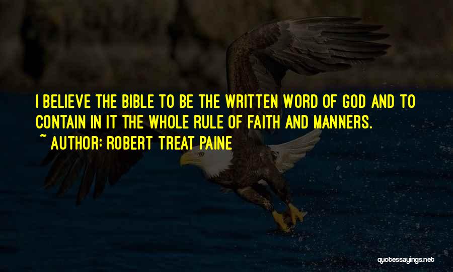 Robert Treat Paine Quotes 1531326