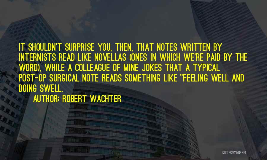 Robert Wachter Quotes 541591