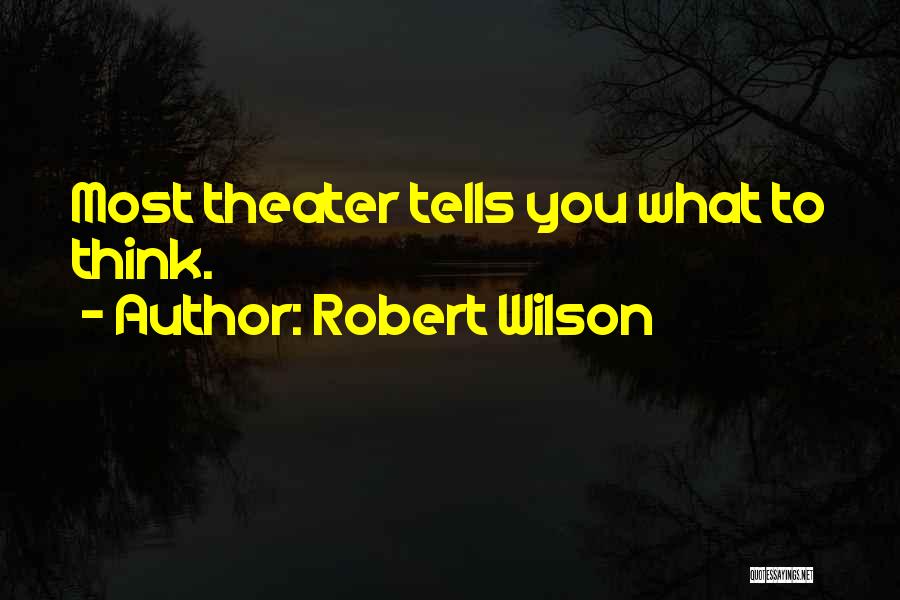 Robert Wilson Quotes 2056678