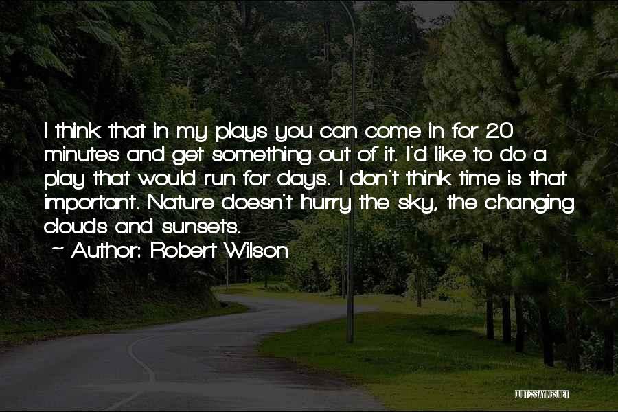 Robert Wilson Quotes 858357