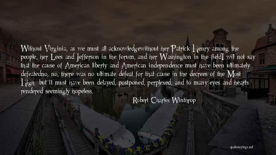 Robert Winthrop Quotes By Robert Charles Winthrop Robert Winthrop Quotes By Robert Charles Winthrop
