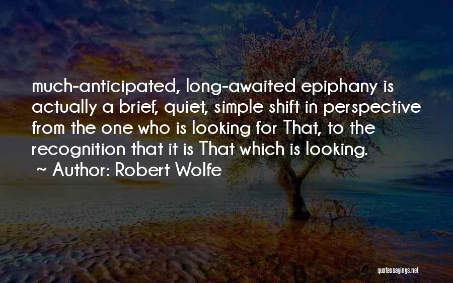Robert Wolfe Quotes 408286