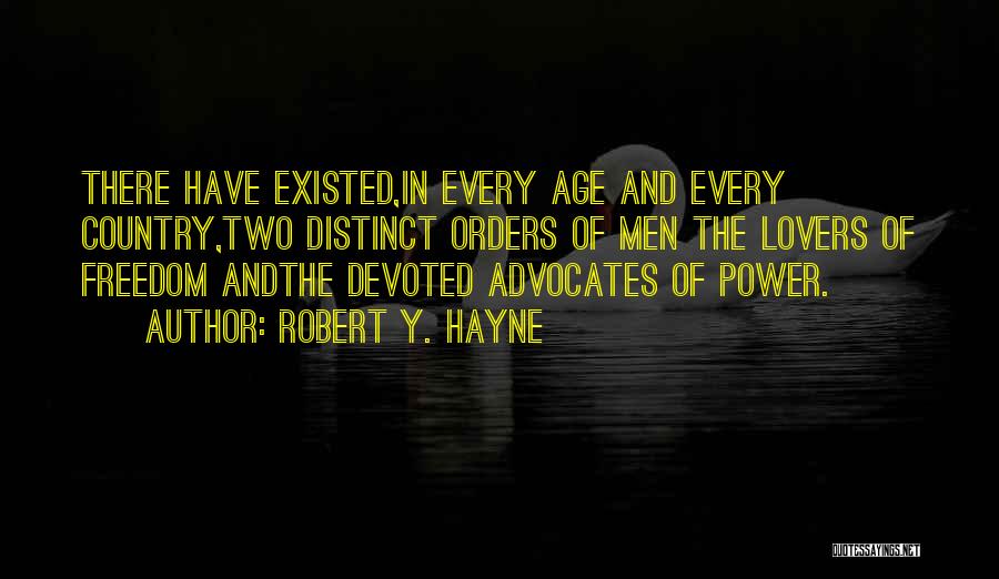 Robert Y. Hayne Quotes 221917