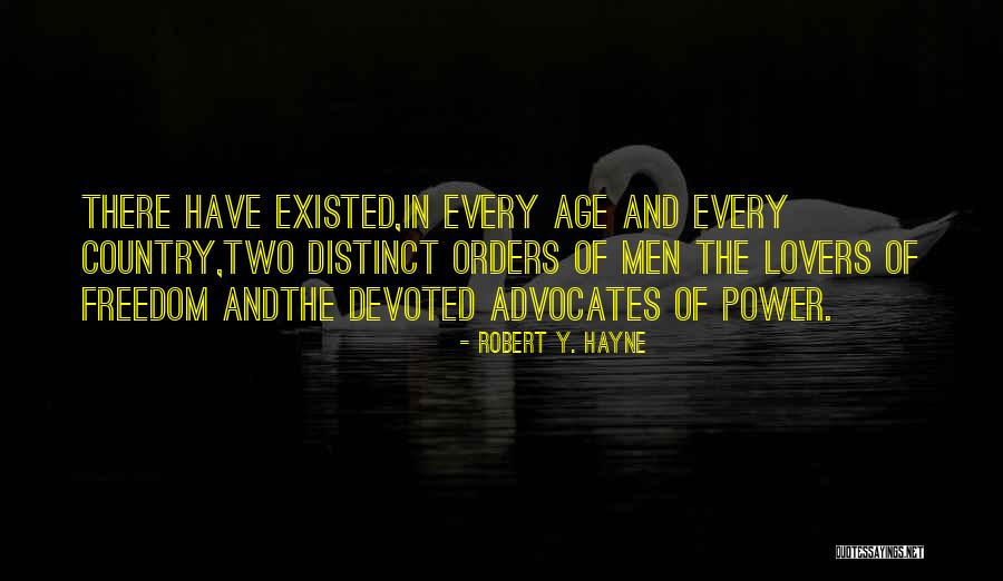 Robert Y. Hayne Quotes 221917