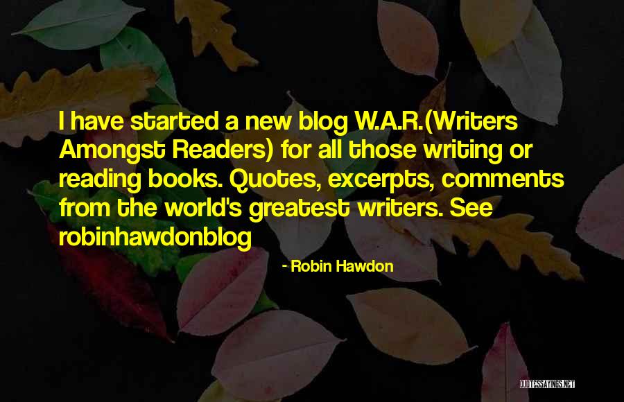 Robin Hawdon Quotes 1817649