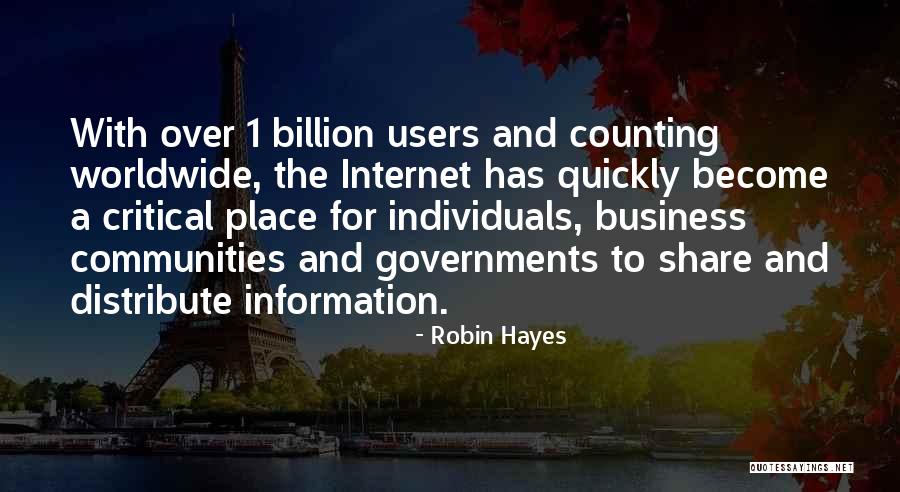 Robin Hayes Quotes 548113 Robin Hayes Quotes 548113