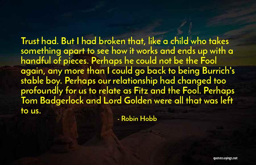 Robin The Wonder Boy Quotes By Robin Hobb