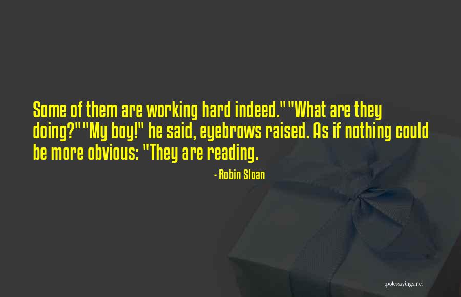 Robin The Wonder Boy Quotes By Robin Sloan