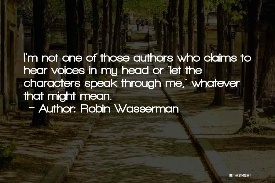 Robin Wasserman Quotes 683976