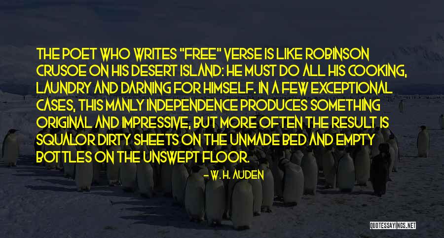 Robinson Crusoe Quotes By W. H. Auden Robinson Crusoe Quotes By W. H. Auden