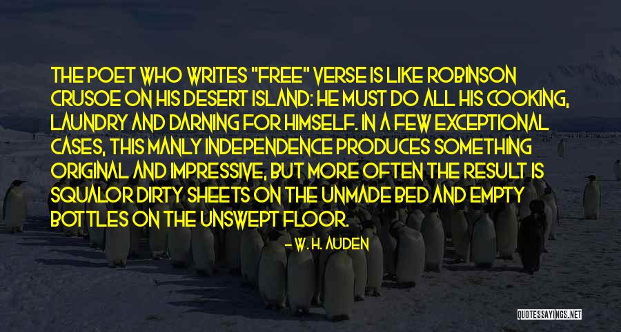 Robinson Crusoe Quotes By W. H. Auden