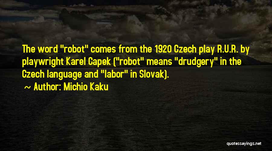 Robot Quotes By Michio Kaku