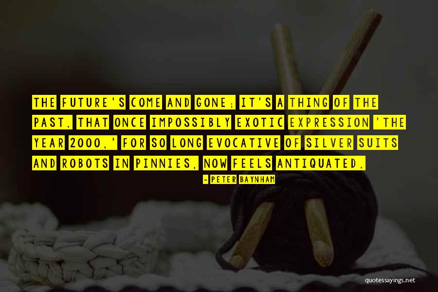 Robots In The Future Quotes By Peter Baynham Robots In The Future Quotes By Peter Baynham