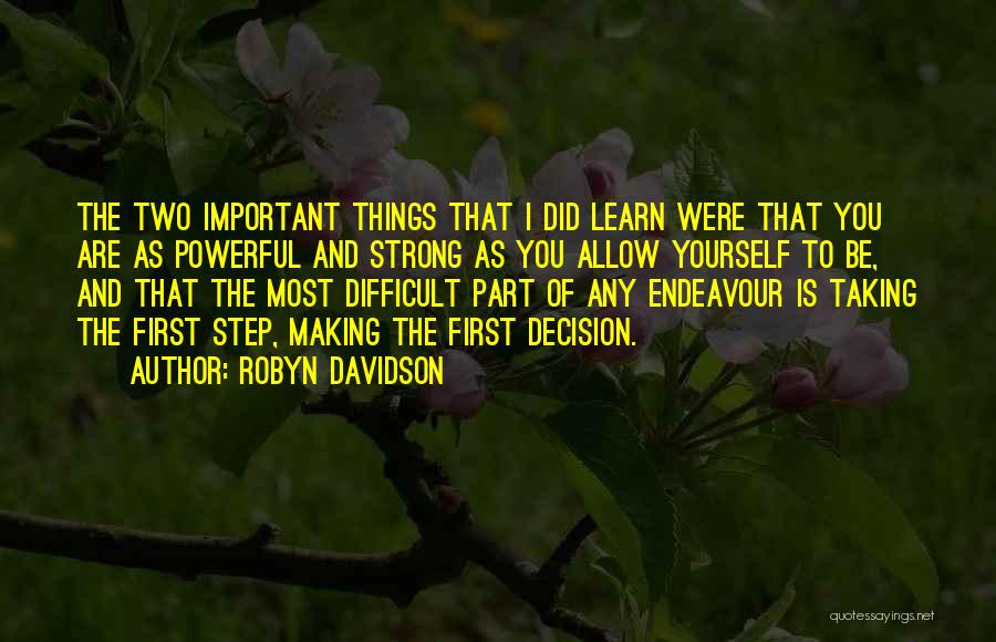 Robyn Davidson Quotes 330374