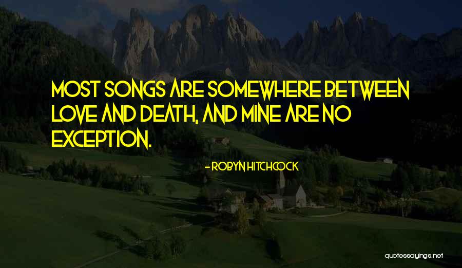 Robyn Hitchcock Quotes 175467