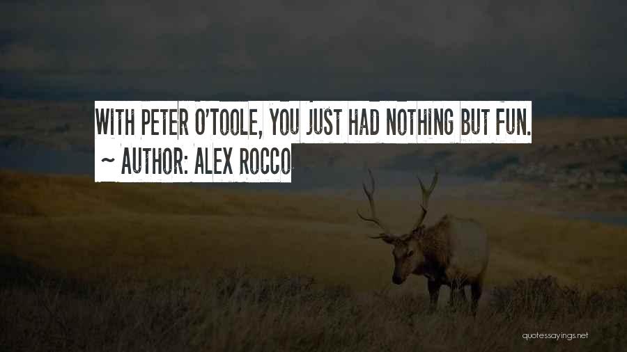 Rocco Quotes By Alex Rocco