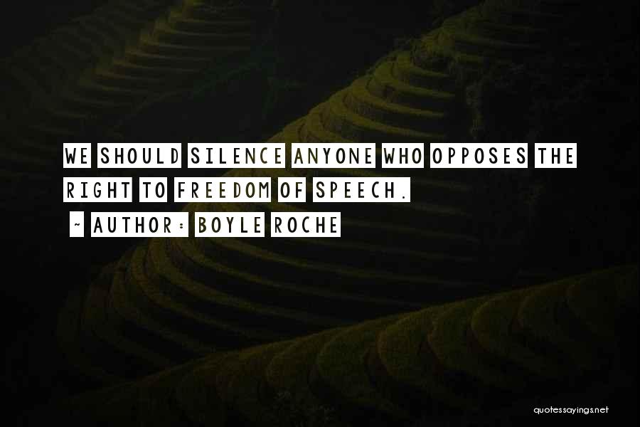 Roche Quotes By Boyle Roche