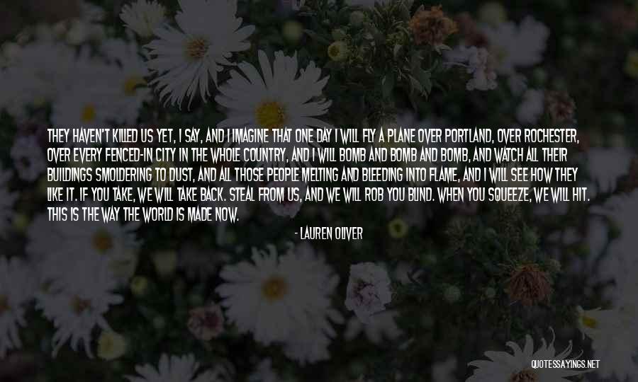 Rochester Blind Quotes By Lauren Oliver