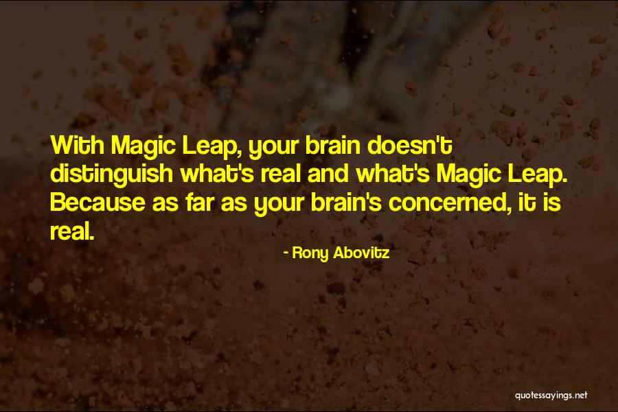 Rochman Universal Doors Quotes By Rony Abovitz Rochman Universal Doors Quotes By Rony Abovitz