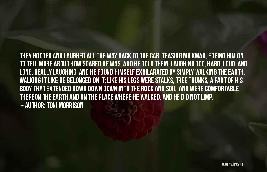 Rock And A Hard Place Quotes By Toni Morrison