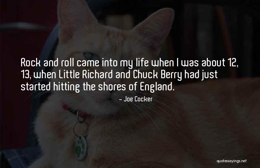 Rock And Roll And Life Quotes By Joe Cocker